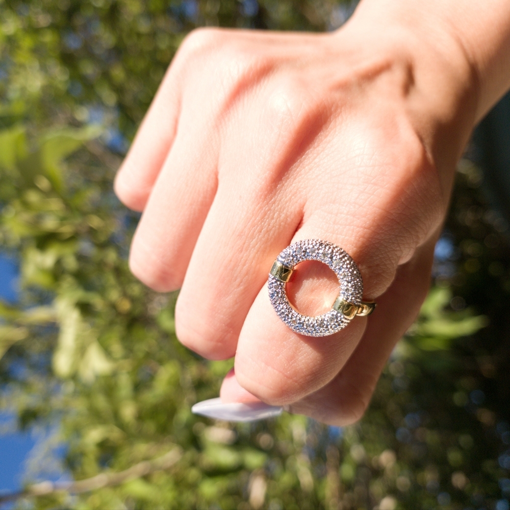 Elegan Circle Ring - image 1